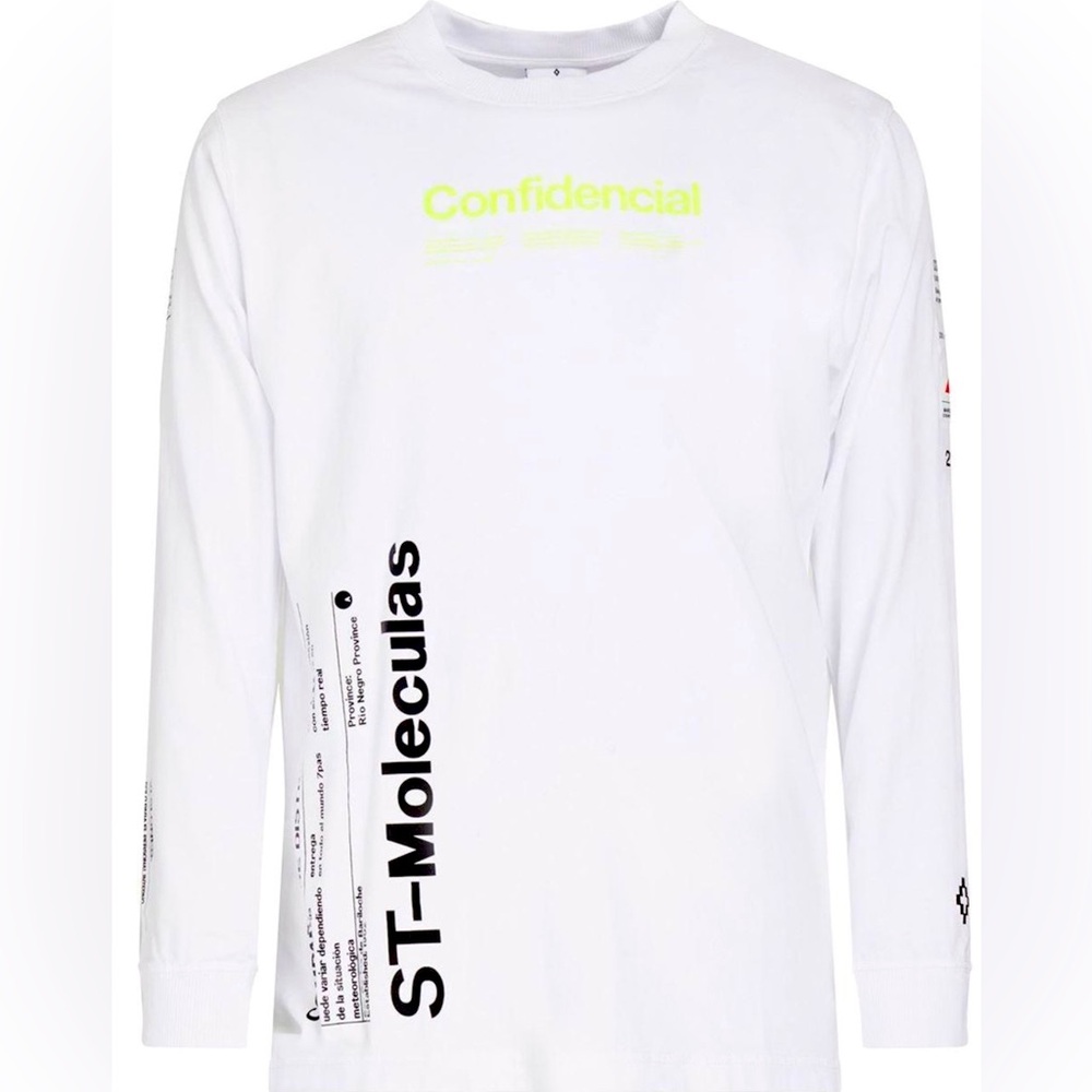 Marcelo Burlon CONFIDENCIAL Long Sleeve White